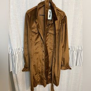 Shop Impressions Faux Suede Dress